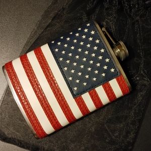 NWoT - American Flag Flask